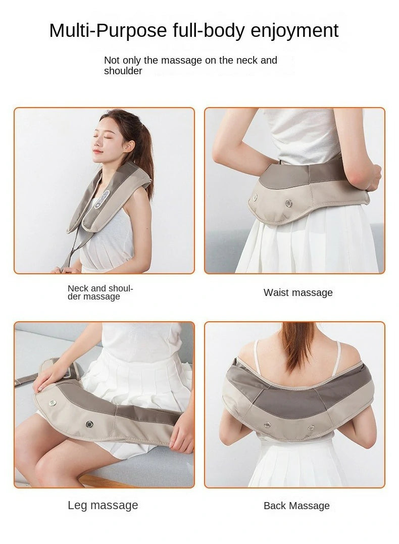 Smart Cervical & Full Body Massage Belt – Vibration Therapy