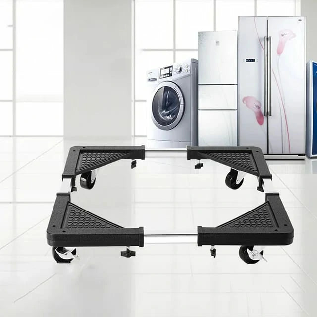 Heavy Duty Adjustable Movable Base Stan With Locking Wheels