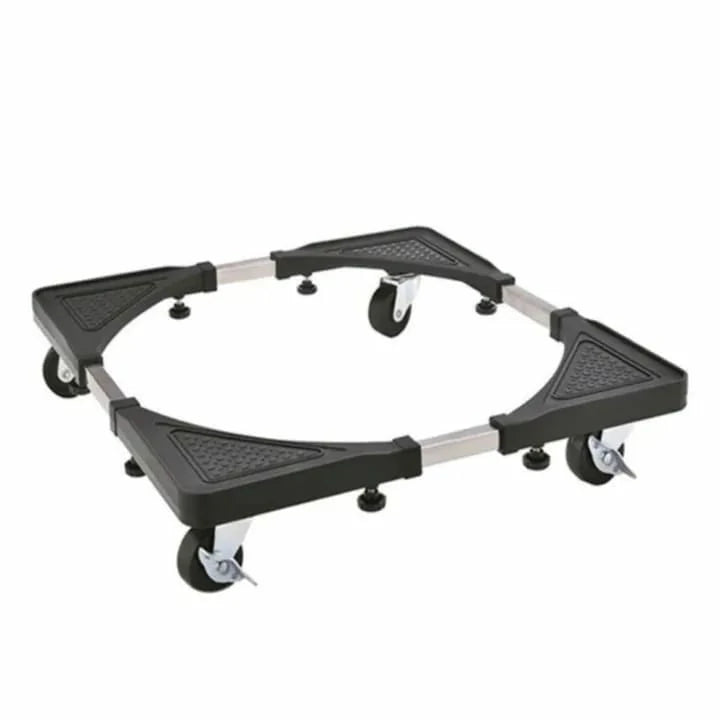 Heavy Duty Adjustable Movable Base Stan With Locking Wheels