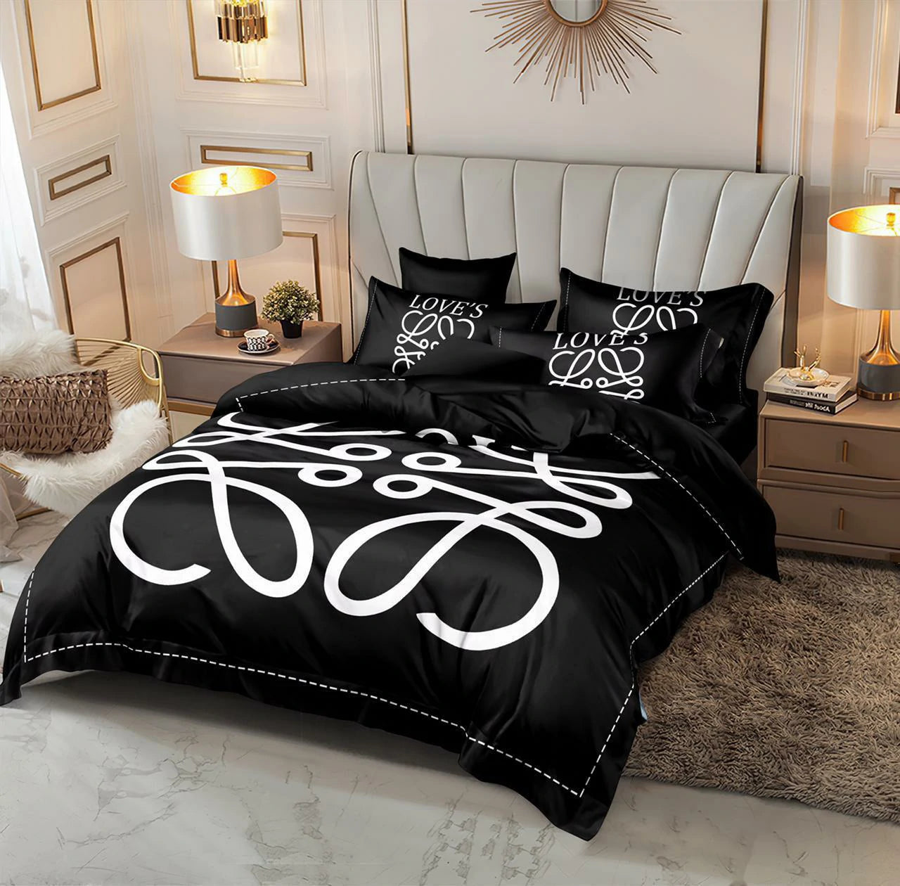 Master Quality 6-Piece King Size Comforter Set