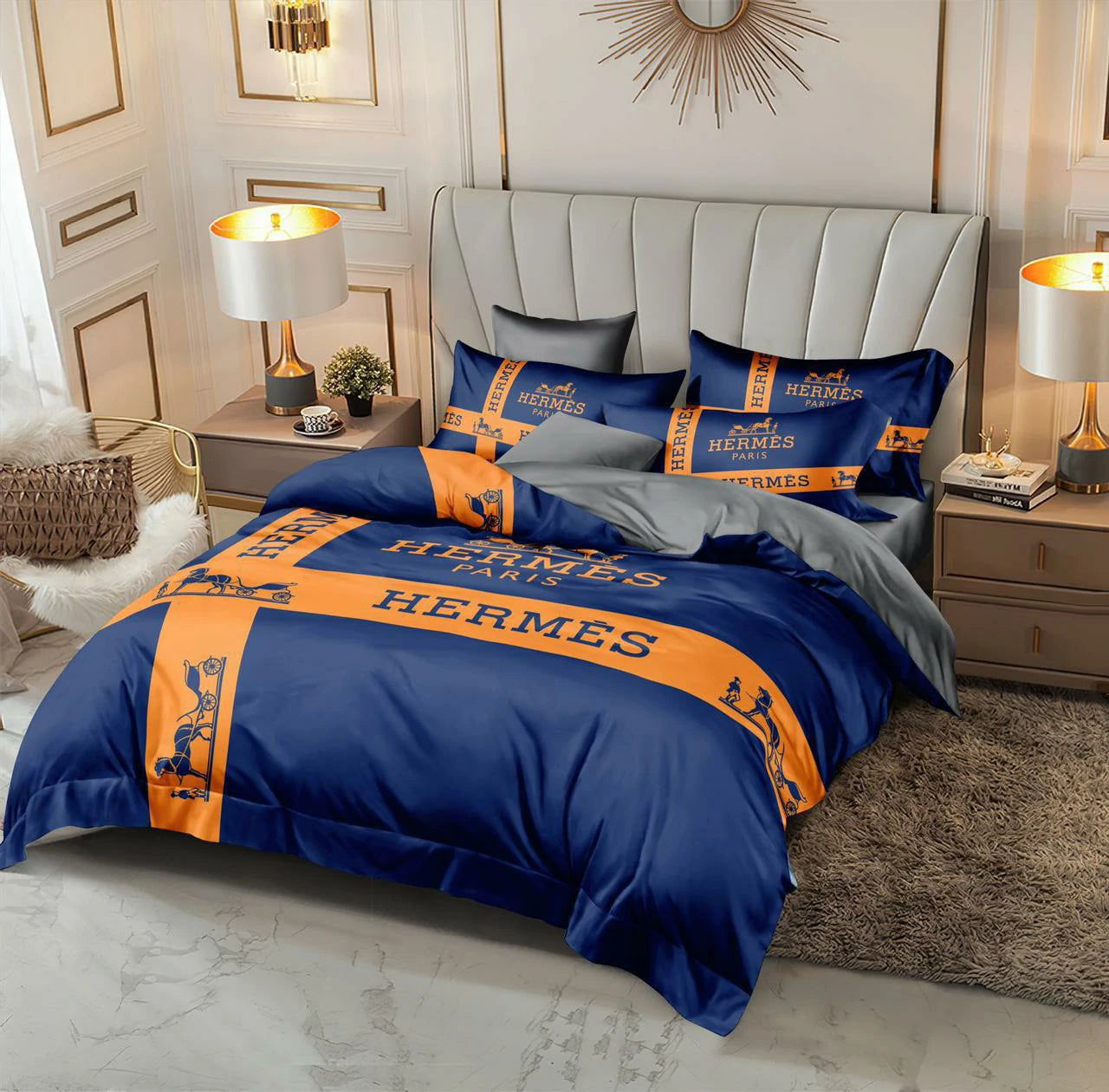 Master Quality 6-Piece King Size Comforter Set