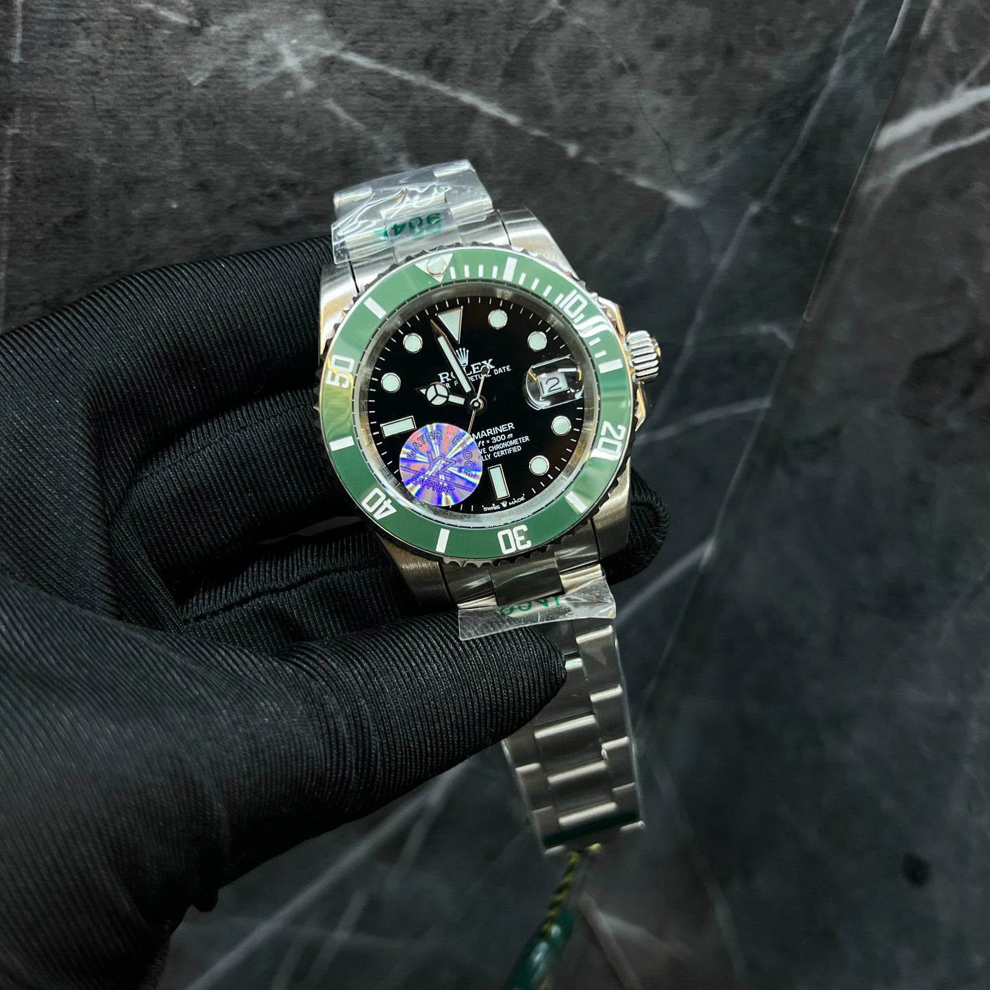 Men’s Luxury Stainless Steel Watch – Inspired by Rolex Submariner, Automatic Movement