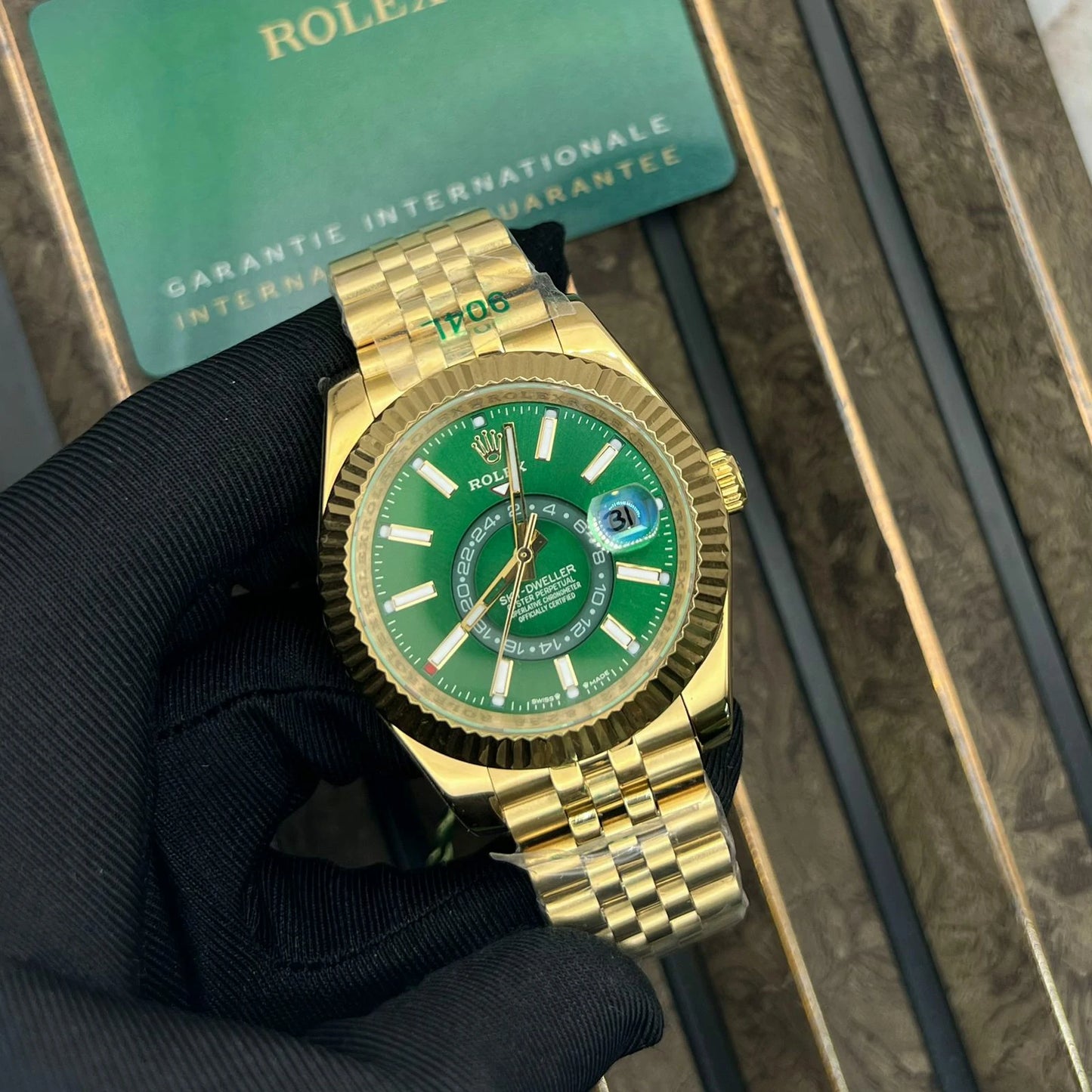 Rolex-Inspired QZ Daytona | Automatic Stainless Steel Watch with Sapphire Glass