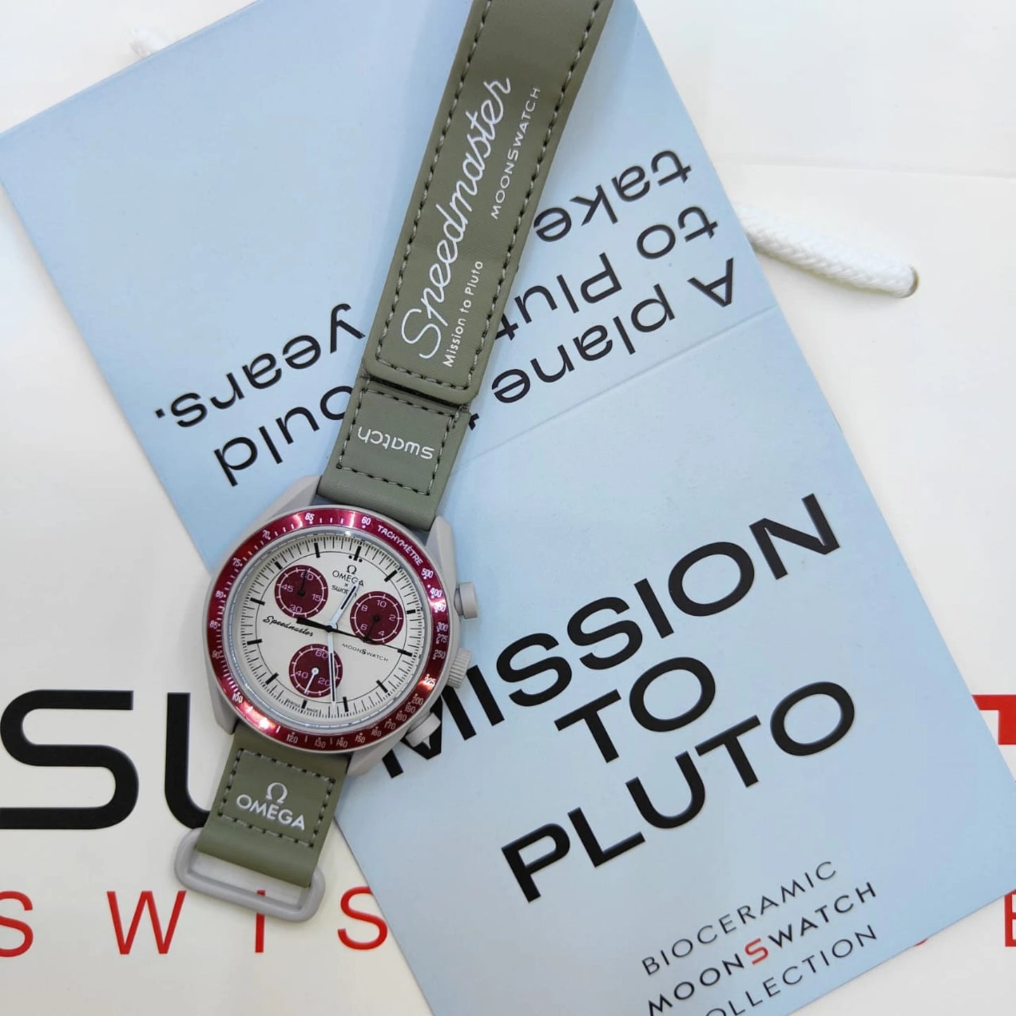 Omega Swatch Mission to Pluto