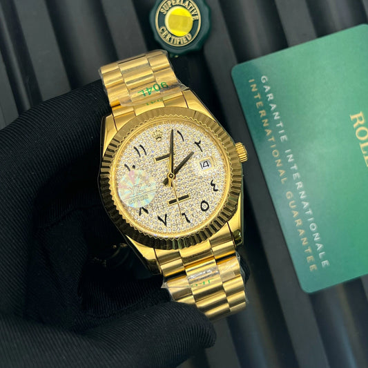 Rolex-Inspired YZ Datejust Automatic Men’s Watch | Sapphire Glass & Water Resistant