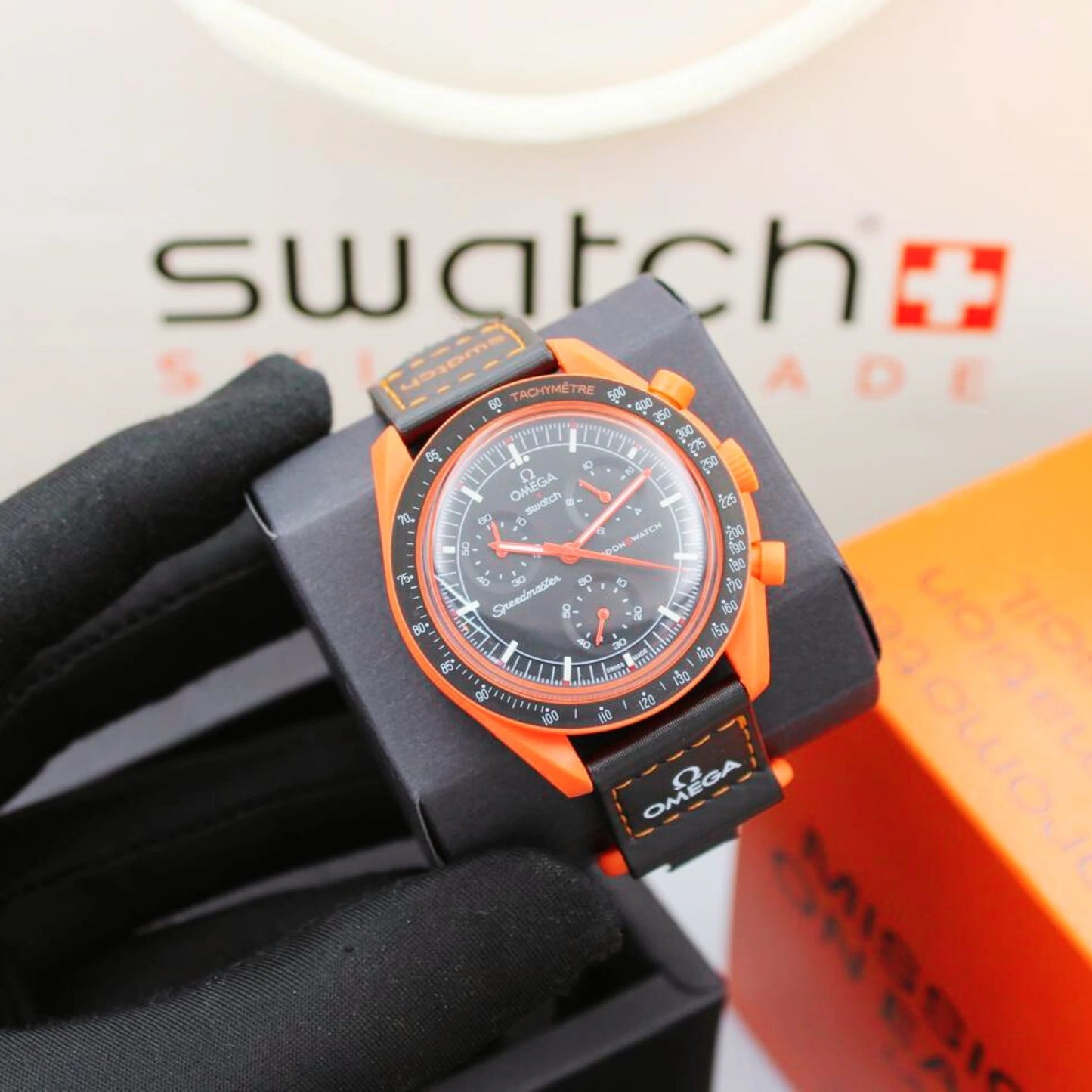 Omega Swatch Mission to the Earth Lava