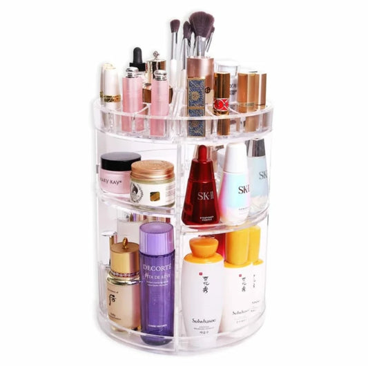 360° Rotatable Makeup Organizer