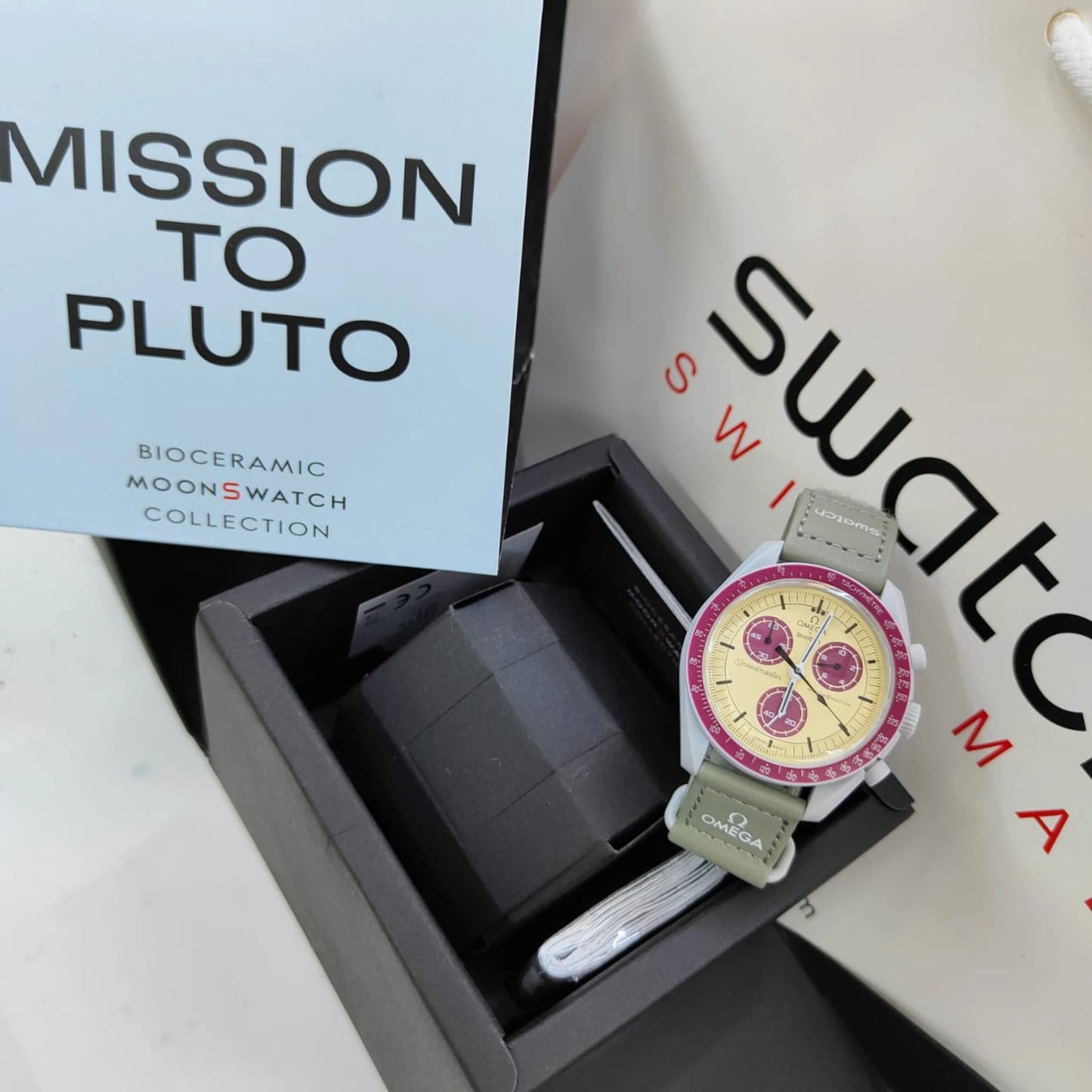 Omega Swatch Mission to Pluto