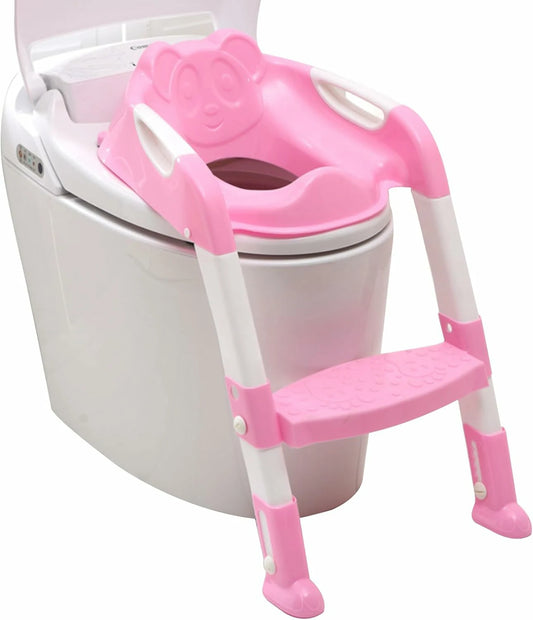 Baby Toilet Seat with Step Stool – For 6 Months to 6 Years (Up to 50kg)
