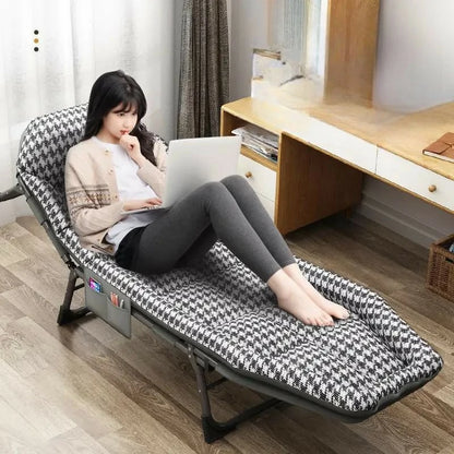 Premium Foldable Recliner Bed Chair – Adjustable & Heavy-Duty Comfort