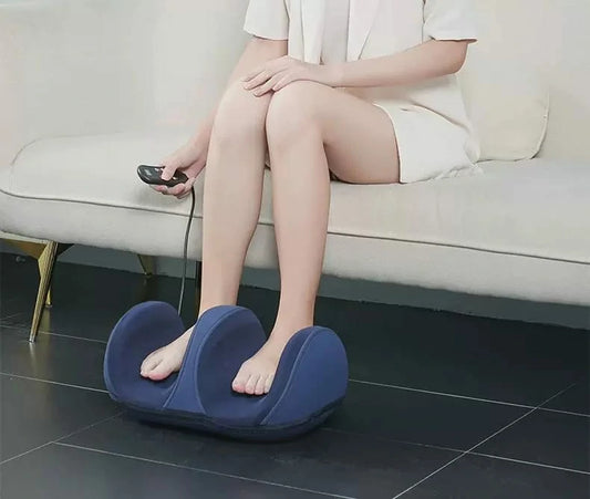 Advanced 3D Foot & Leg Massager with Deep-Kneading Rollers