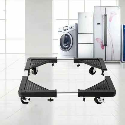 Heavy Duty Adjustable Movable Base Stan With Locking Wheels