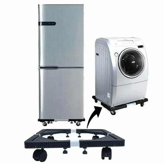 Heavy Duty Adjustable Movable Base Stan With Locking Wheels
