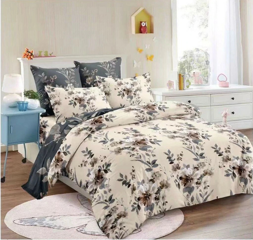Modern Design 6-Piece King Size Comforter Collection