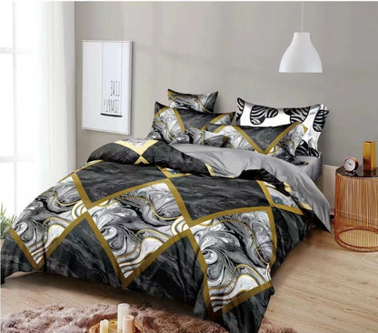 Modern Design 6-Piece King Size Comforter Collection