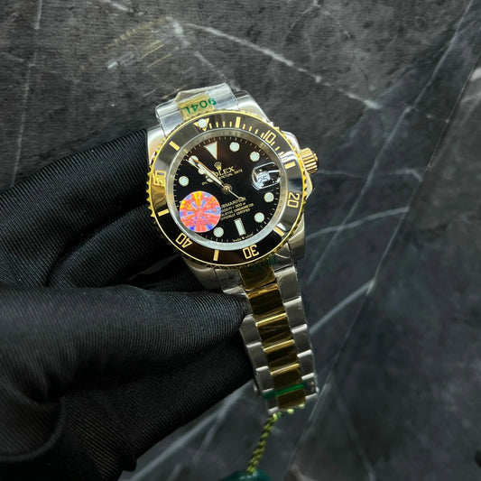 Men’s Luxury Stainless Steel Watch – Inspired by Rolex Submariner, Automatic Movement