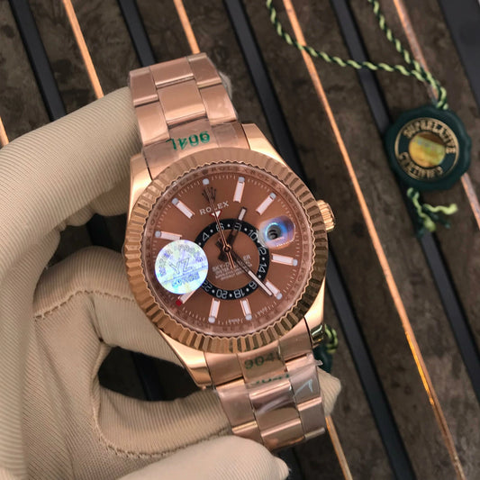 Inspired by Rolex Sky-Dweller – Automatic, Sapphire Glass, Water Resistant