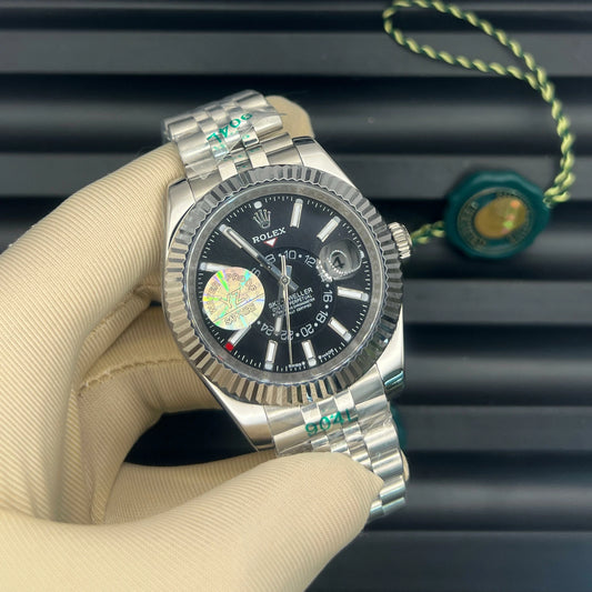 Inspired by Rolex Sky-Dweller – Automatic, Sapphire Glass, Water Resistant