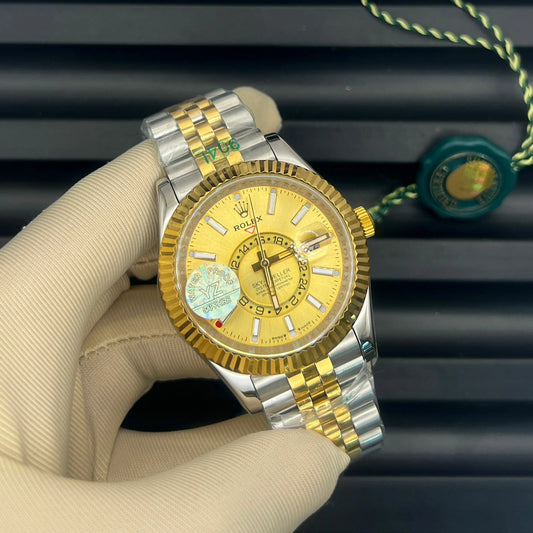 Inspired by Rolex Sky-Dweller – Automatic, Sapphire Glass, Water Resistant