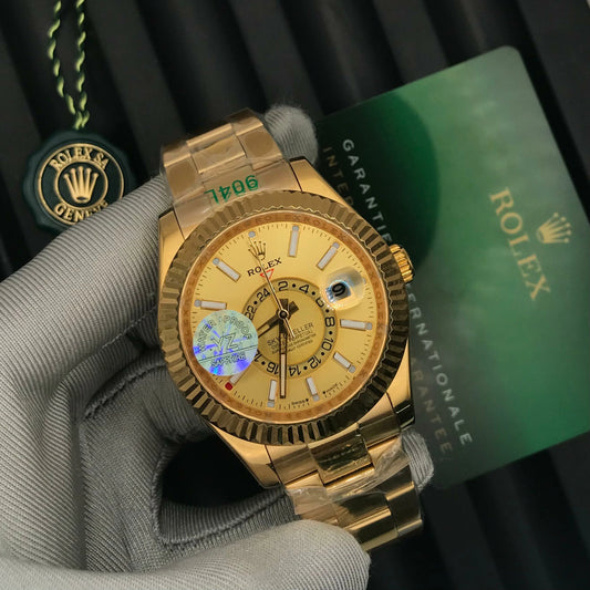 Inspired by Rolex Sky-Dweller – Automatic, Sapphire Glass, Water Resistant