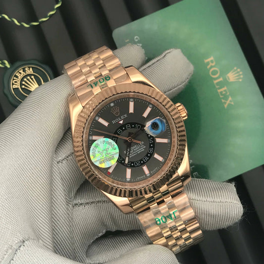Inspired by Rolex Sky-Dweller – Automatic, Sapphire Glass, Water Resistant