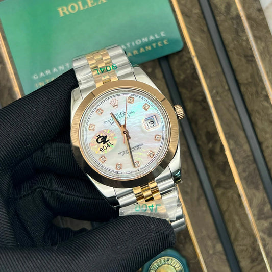 Rolex-Inspired QZ Daytona | Automatic Stainless Steel Watch with Sapphire Glass