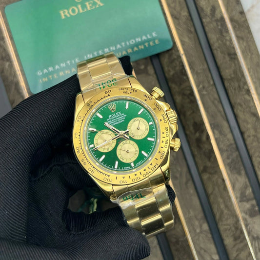 Rolex-Inspired QZ Daytona | Automatic Stainless Steel Watch with Sapphire Glass
