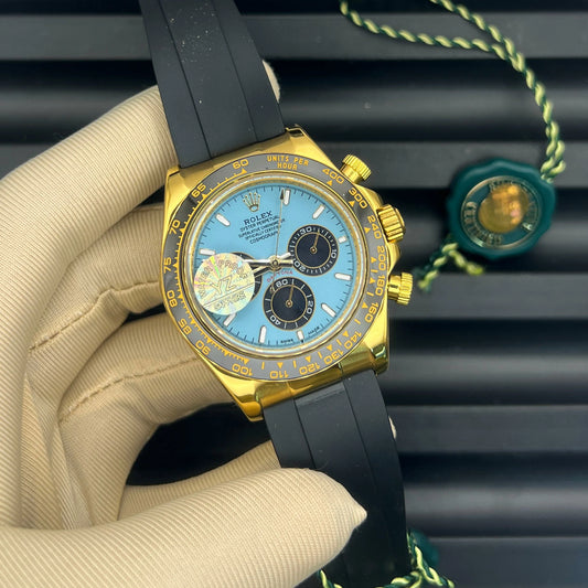 Rolex Daytona Master Copy – Luxury Chronograph Watch | Automatic | Silicone Strap