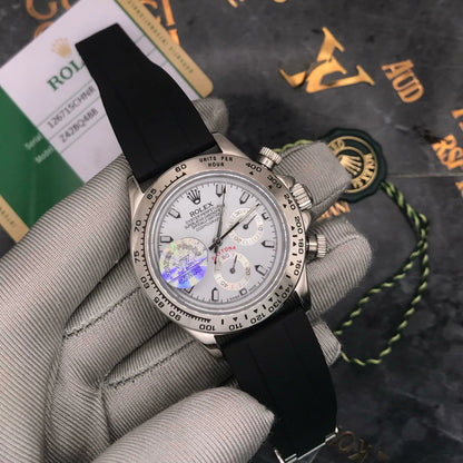 Rolex Daytona Master Copy – Luxury Chronograph Watch | Automatic | Silicone Strap