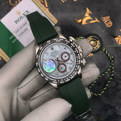 Rolex Daytona Master Copy – Luxury Chronograph Watch | Automatic | Silicone Strap