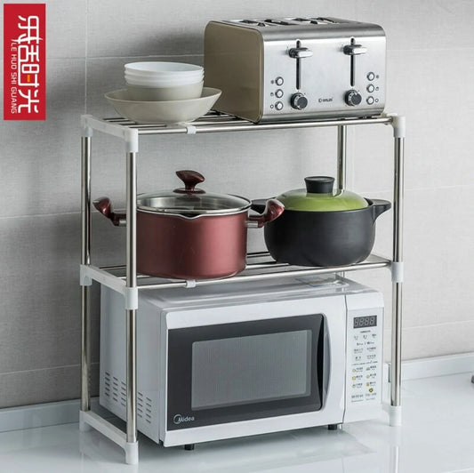 Smart Kitchen Rack – Ideal for Microwave, Appliances & Cookware